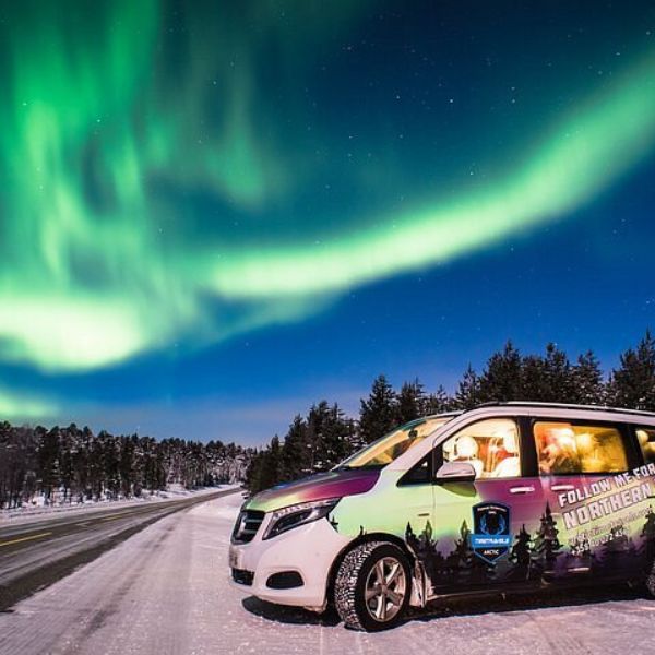 Aurora Hunt for 3 Hours in Saariselkä