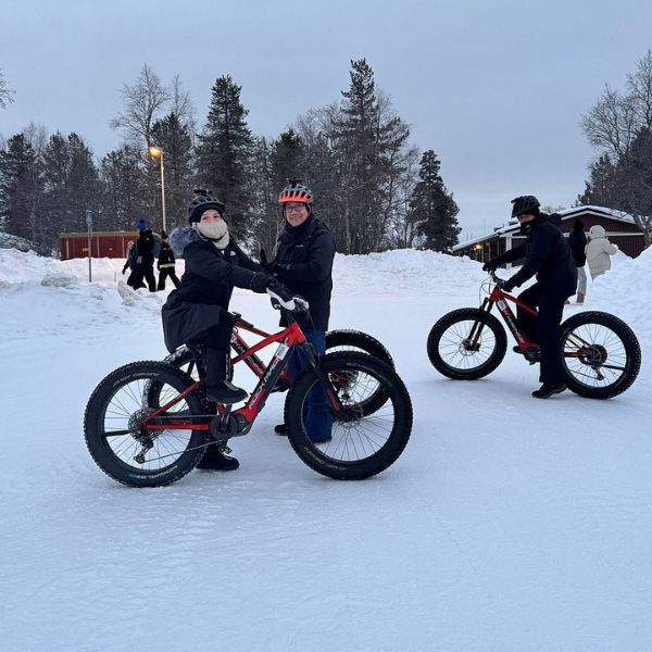 Private Electric Fat Bike Tour in Saariselkä