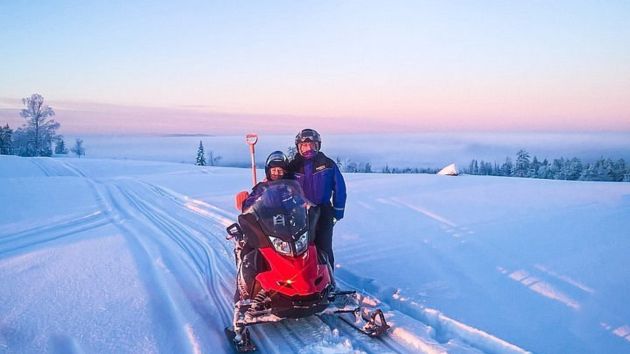 Snowmobile Safari on the Tundra